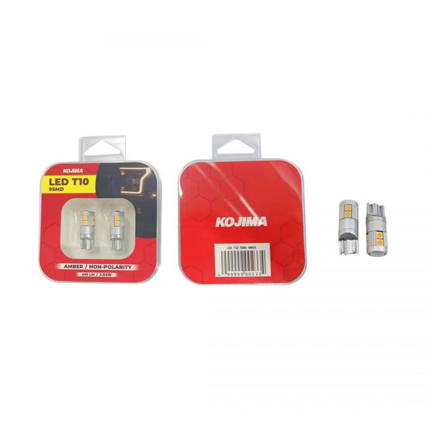 LED T10 9SMD AMBER